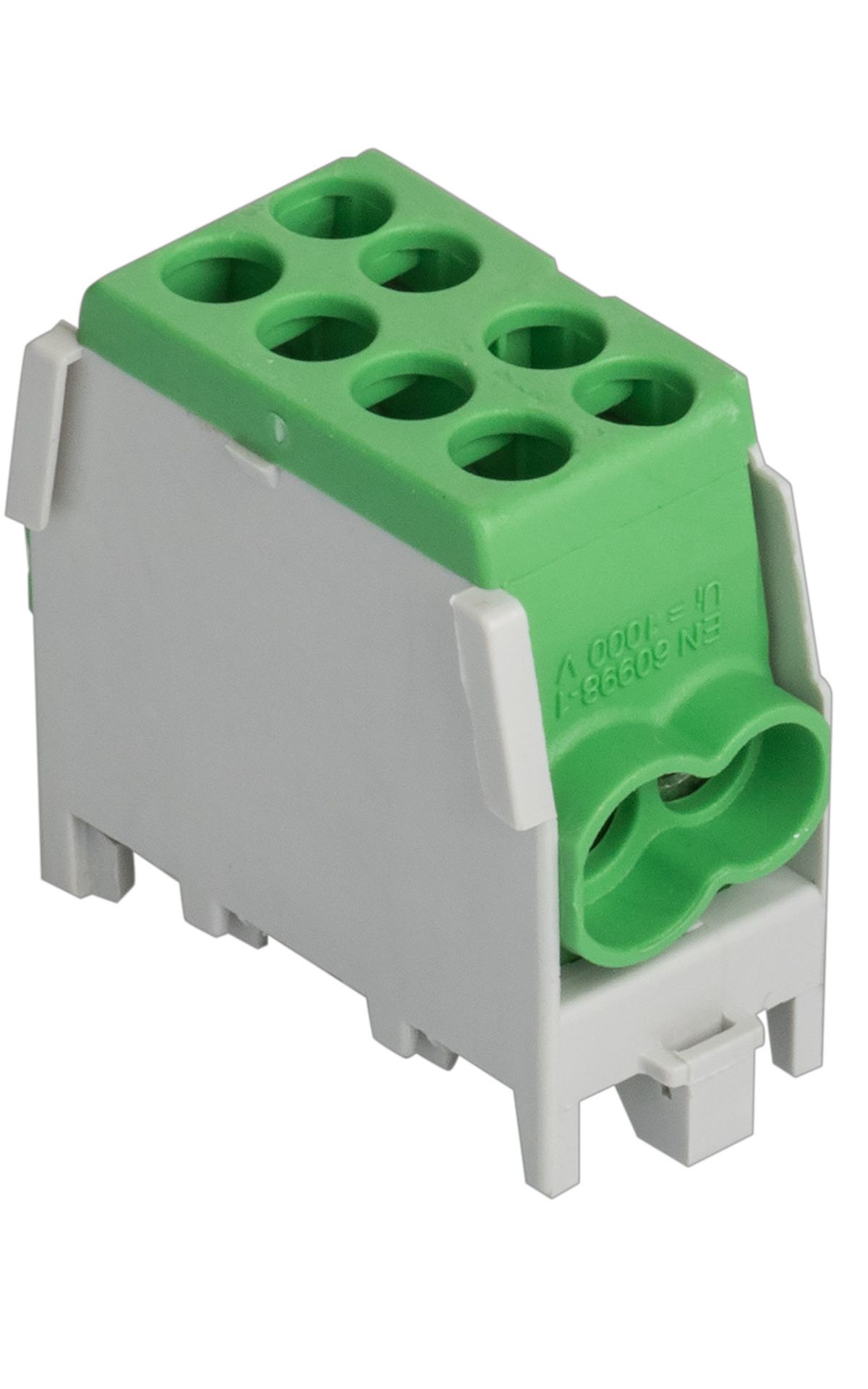 Minimodular HLAK 25-1/2 M2 fővezeték soroló elem Zöld-Sárga