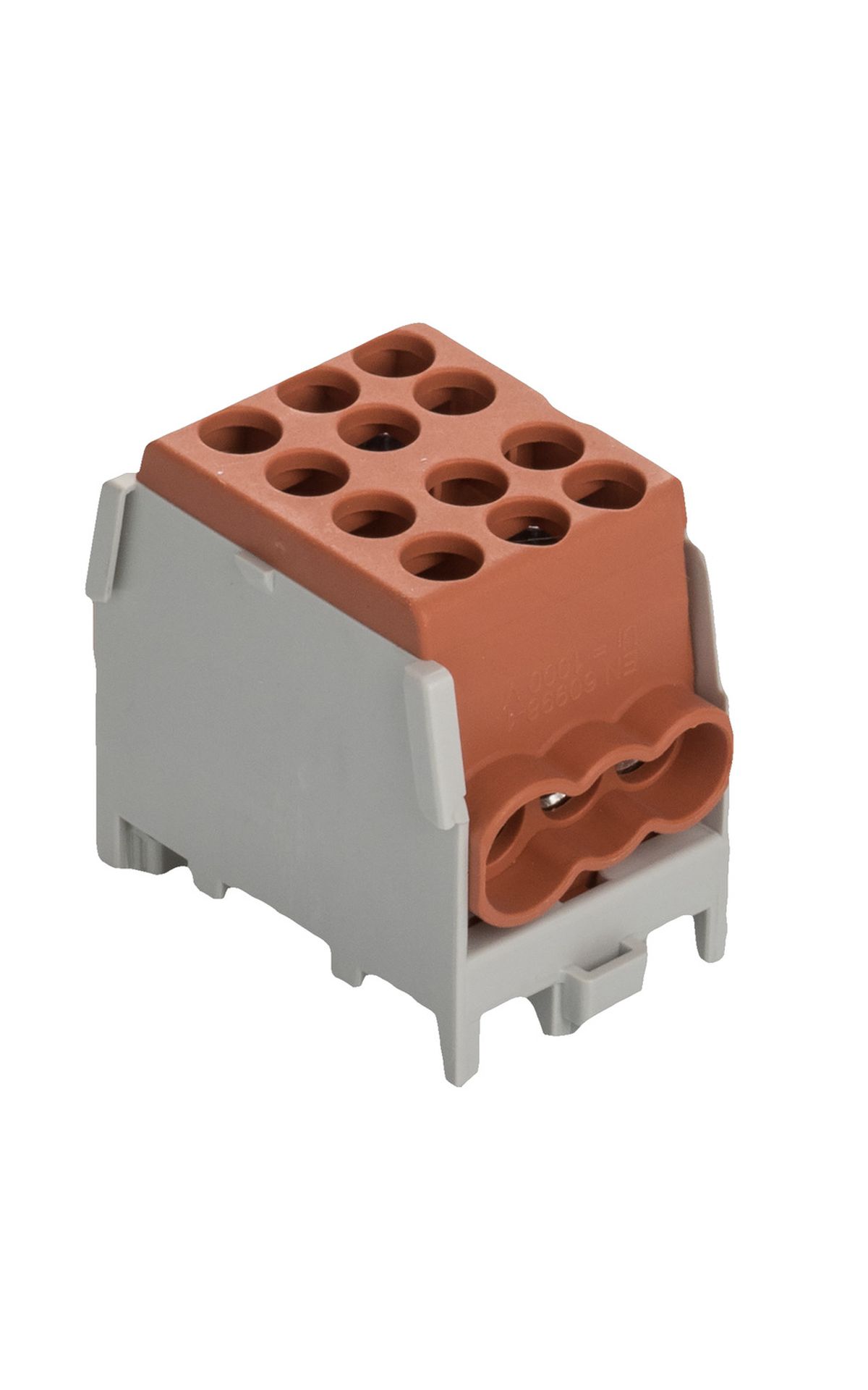 Minimodular HLAK 25-1/4 M2 fővezeték soroló elem barna