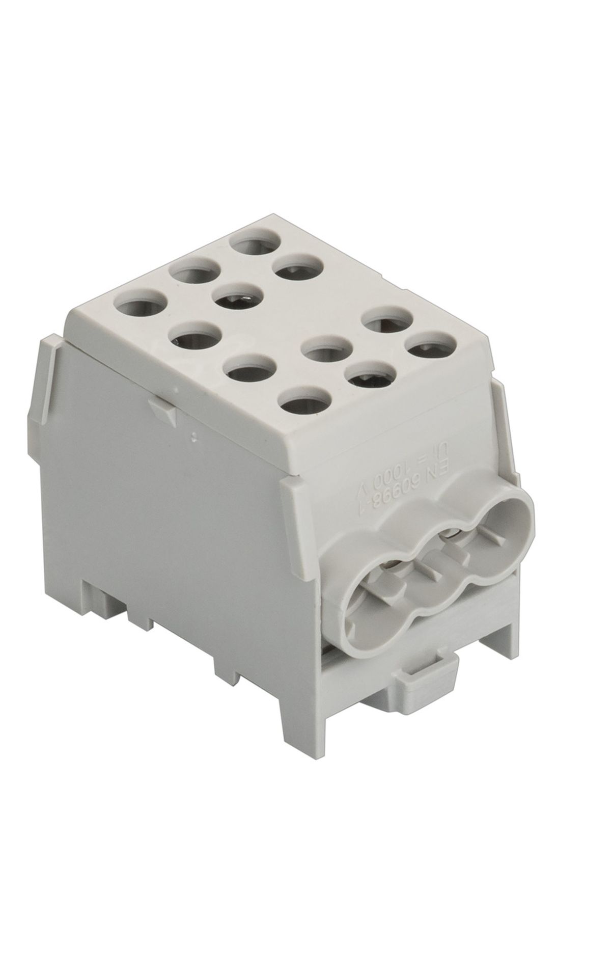 Minimodular HLAK 35-1/4 M2 fővezeték soroló elem szürke