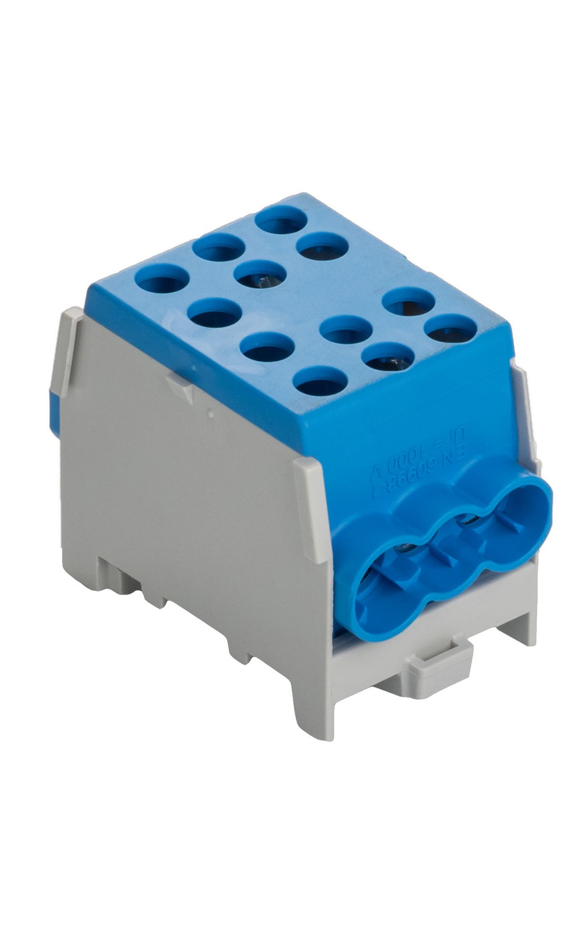 Minimodular HLAK 35-1/4 M2 fővezeték soroló elem kék