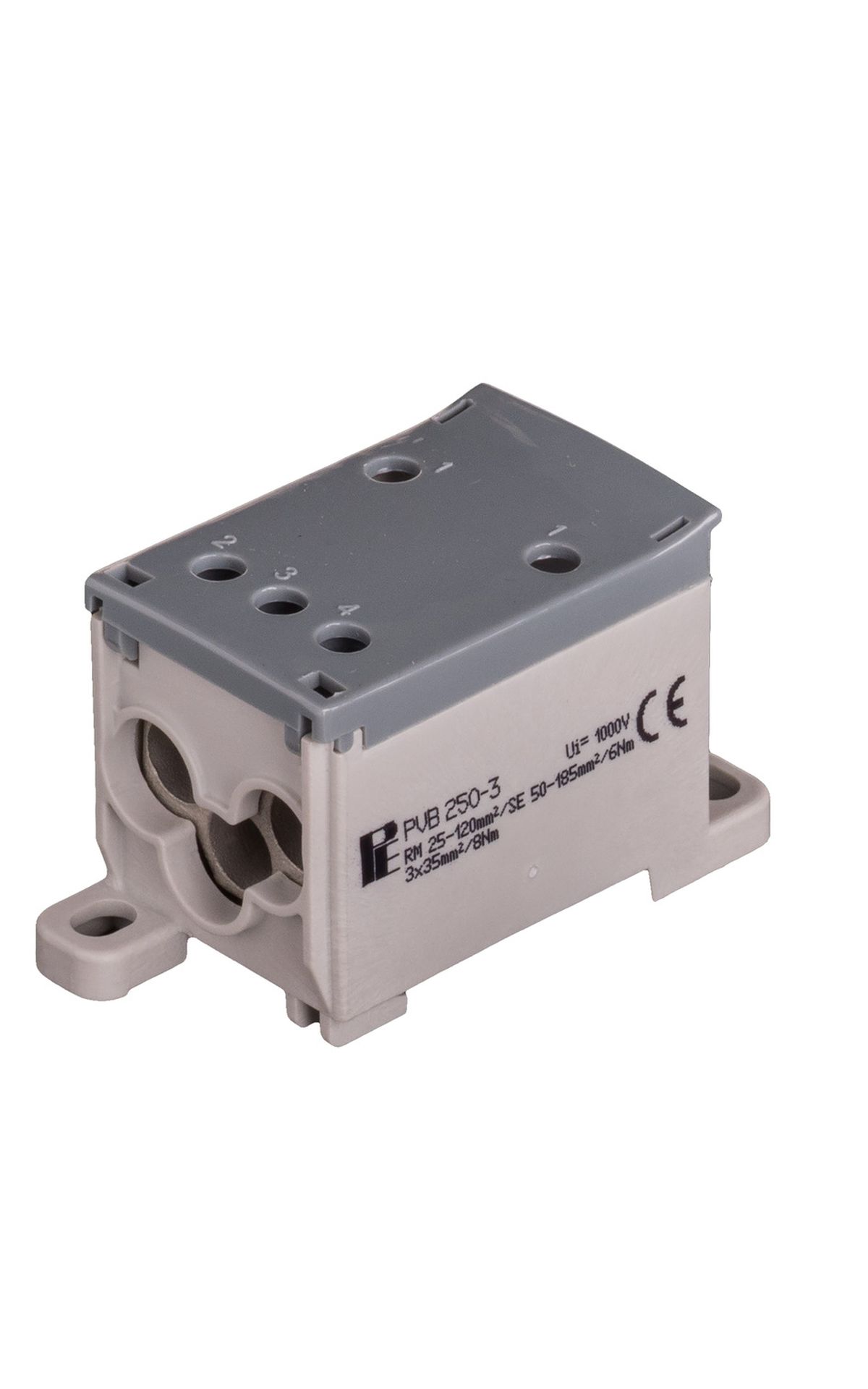 PVB 250A 2/9 elosztóblokk