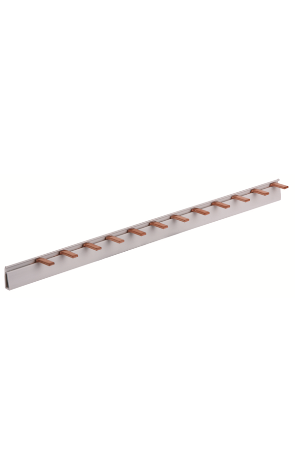 Pollmann 1f tüskés sín 12 modul 210mm 10mm2 63A ferde