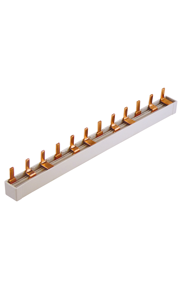 Pollmann 3f tüskés sín 4X3 modul 210mm 10mm2 63A