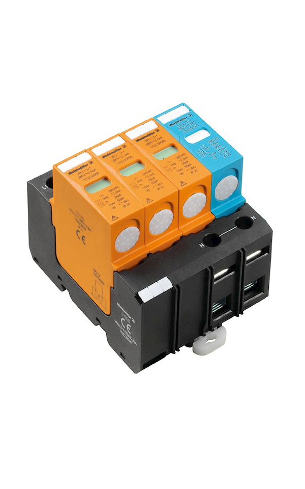VPU I 3+1 R 280V/12,5KA túlfeszültség-levezető