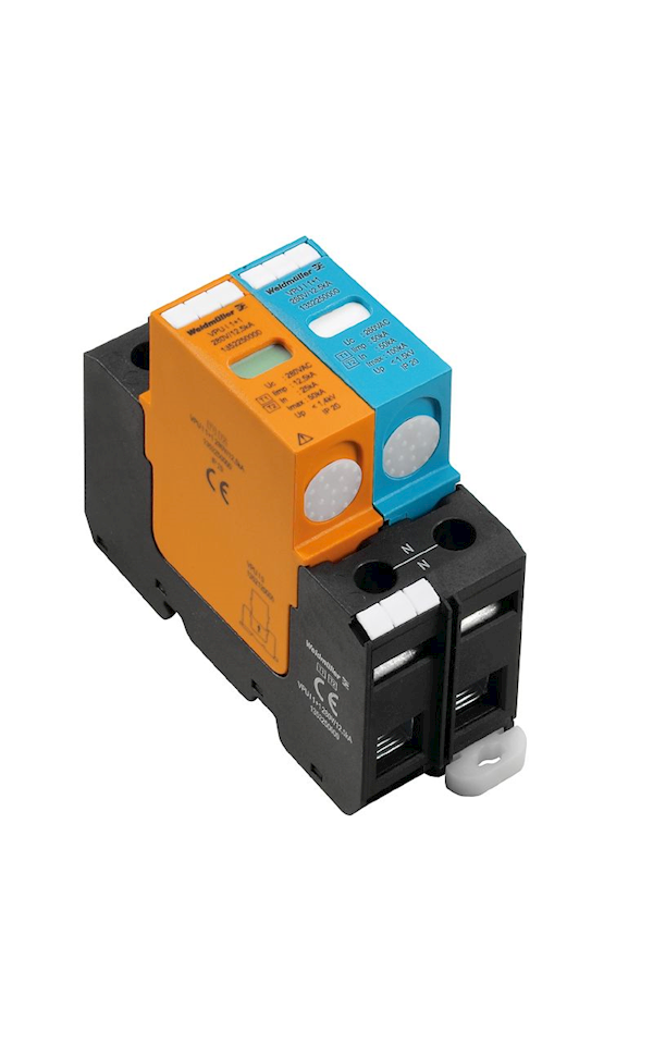 VPU I 1+1 280V/12,5KA túlfeszültség-levezető