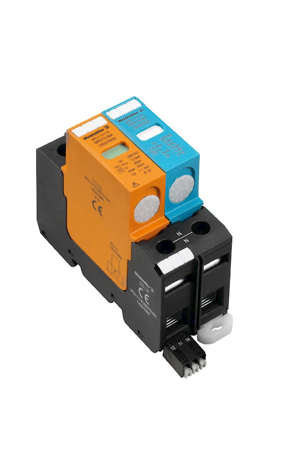 VPU I 1+1 R 280V/12,5KA túlfeszültség-levezető