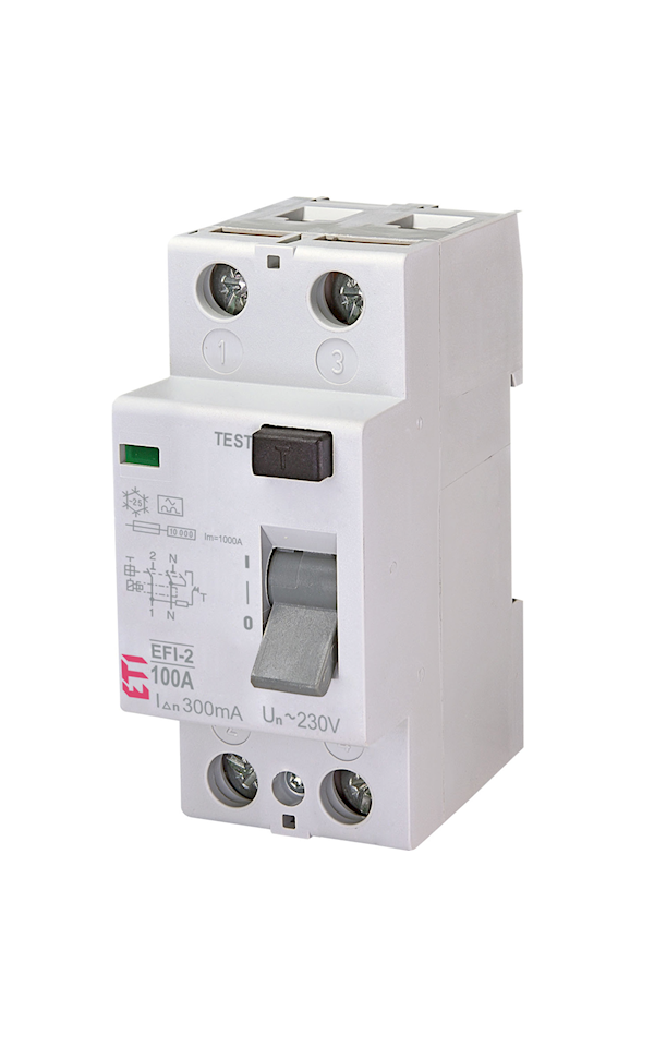 EFI-2 A 100A/300mA áram-védőkapcsoló