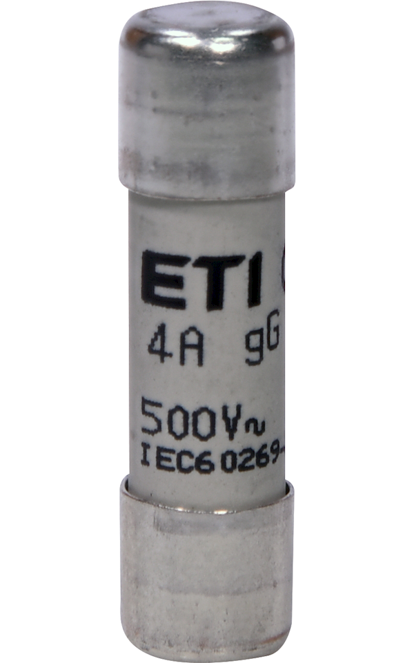CH10 500V gG 4A hengeres biztosító, Ø10mm x 38mm