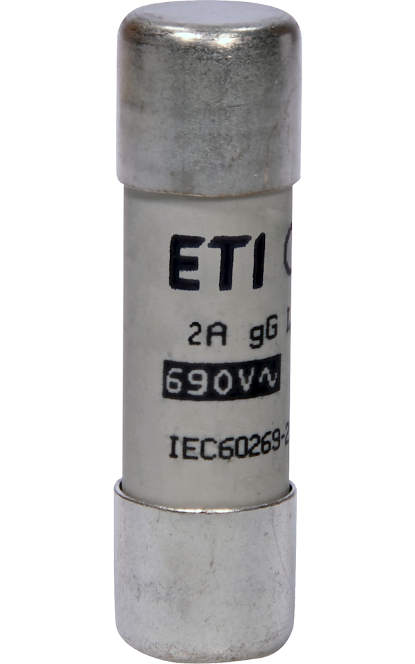 CH14 690V gG 2A hengeres biztosító, Ø14mm x 51mm