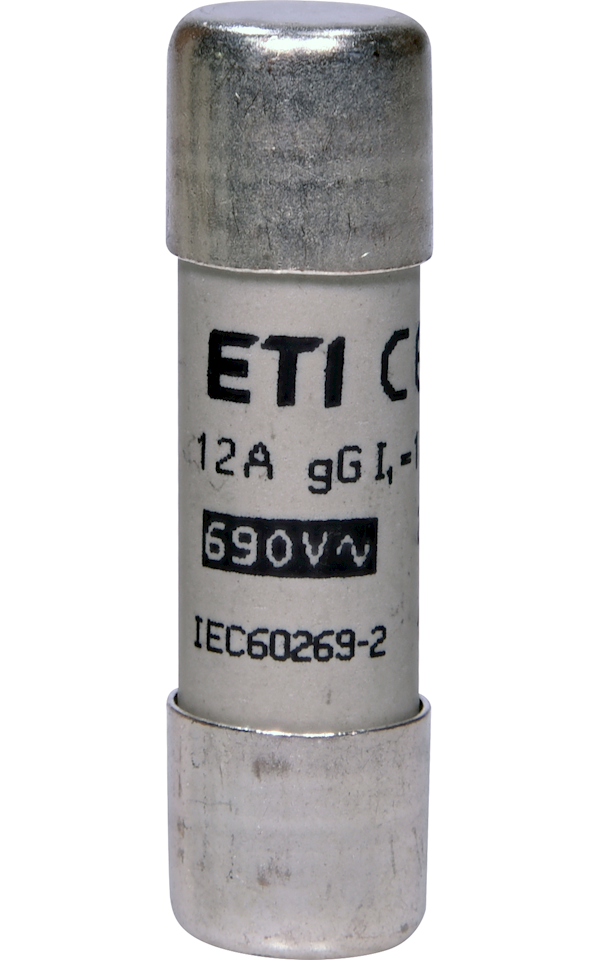 CH14 690V gG 12A hengeres biztosító, Ø14mm x 51mm
