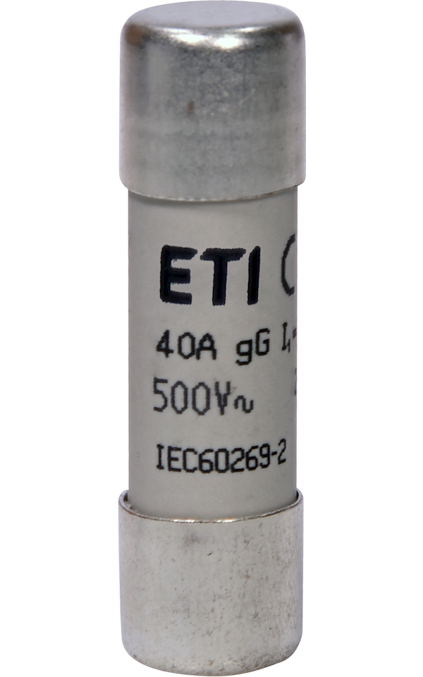 CH14 500V gG 40A hengeres biztosító, Ø14mm x 51mm