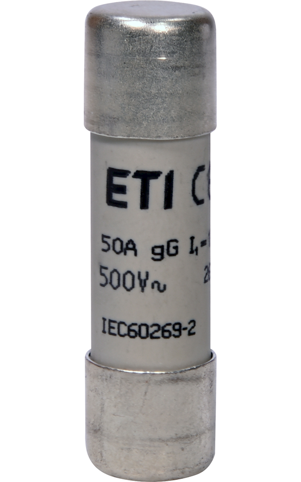 CH14 500V gG 50A hengeres biztosító, Ø14mm x 51mm