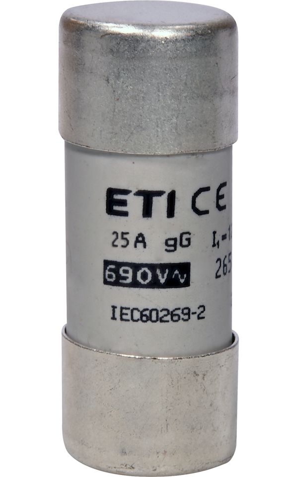 CH22 690V gG 25A hengeres biztosító, Ø22mm x 58mm