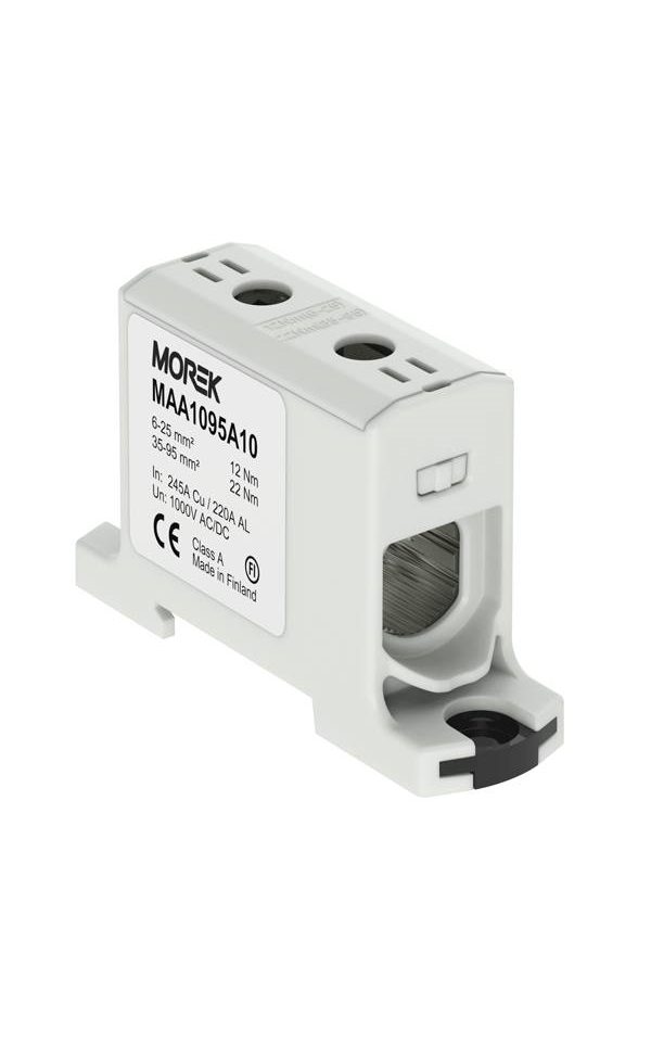 Sorkapocs 6-95 mm2 1 pólusú Al/Cu szürke, Morek